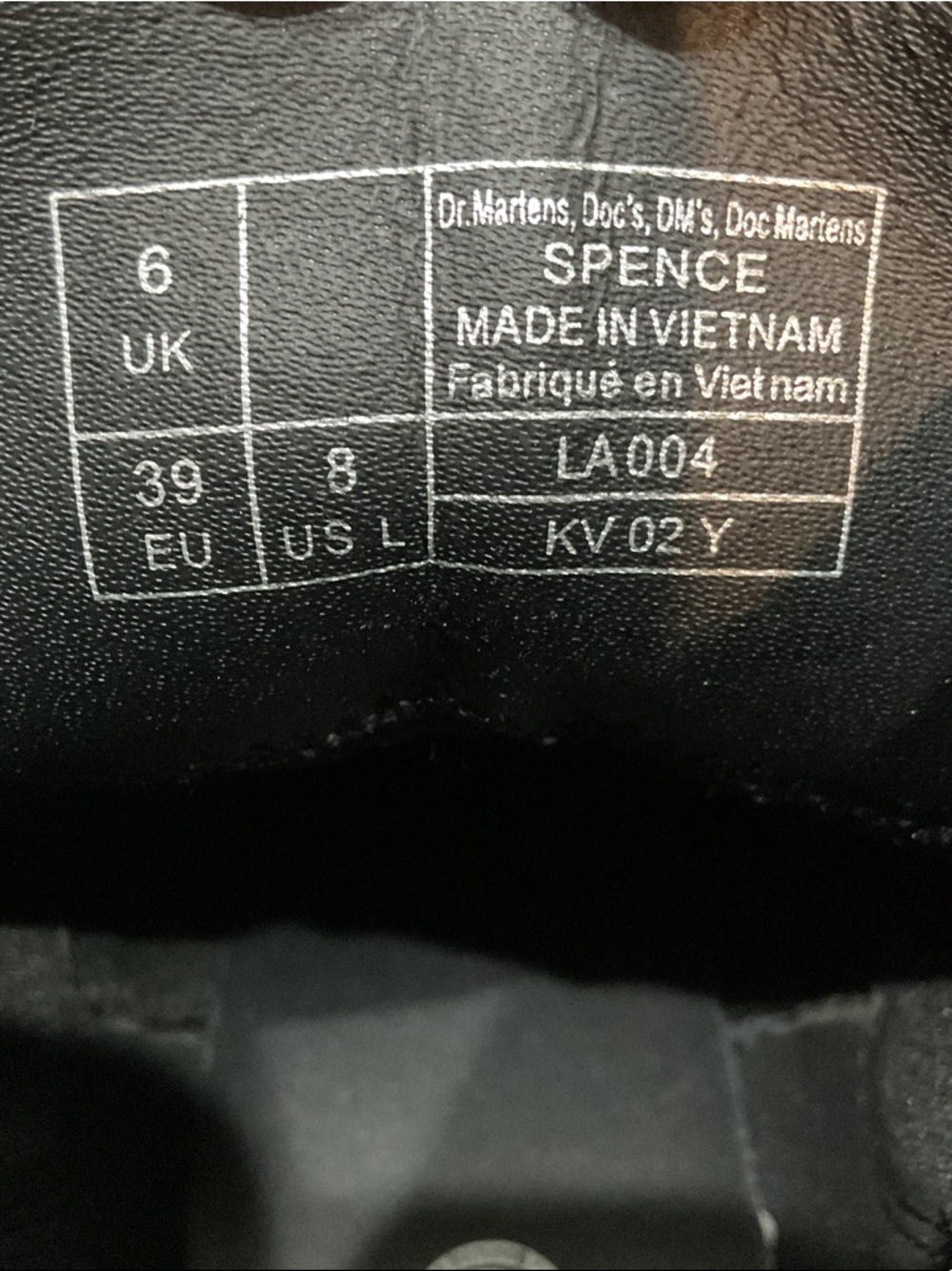 Authentic 💯 DOC MARTENS Black Heeled Chelsea Boots with Yellow Stitching - Women - Picture 12 of 14